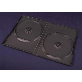 Esperanza Pudełko na 2 DVD - 14mm - Czarne