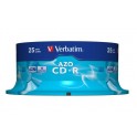 CD-R Verbatim 52x 700MB (Cake 25) CRYSTAL