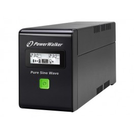 UPS POWER WALKER LINE-I 800VA 3xIEC RJ11/45 IN/OUT USB LCD