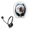 Słuchawki z mikrofonem LogiLink HS0001 multimedia stereo