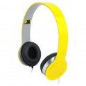 Słuchawki z mikrofonem LogiLink HS0030 stereo HQ, żółte