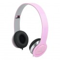 Słuchawki z mikrofonem LogiLink HS0032 stereo HQ, różowe