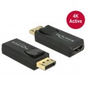 Adapter Delock  Displayport 1.2- HDMI aktywny 4K Czarny