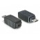 ADAPTER USB MINI(F)- USB MIKRO(M) (NIKLOWANE STYKI) DELOCK