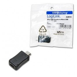 Adapter USB LogiLink AU0010 USB micro do USB mini