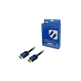 Kabel HDMI LogiLink CHB1101 High Speed Ethernet, 1m