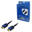 Kabel HDMI LogiLink CHB1110 High Speed Ethernet, 10m