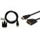 Kabel HDMI SAVIO CL-10 19pin męski - DVI 18+1 męski 1,5m, cz