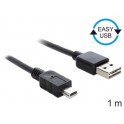 KABEL USB MINI AM-MBM5P EASY-USB 2.0 1M DELOCK