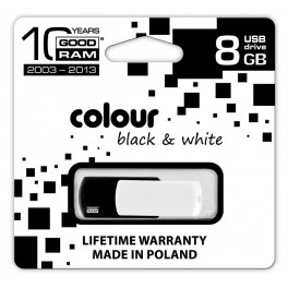 Pendrive GOODRAM COLOUR BLACK&WHITE 8GB Retail 9